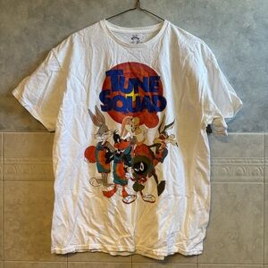 White Tune Squad Graphic T-Shirt